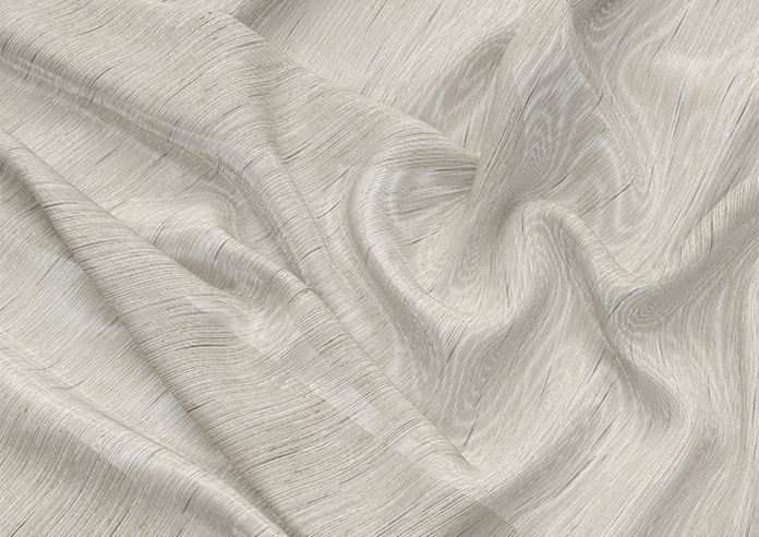 Sahara Voile, Metallic Sand - Motorised Roman Blind - Image 4